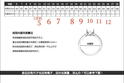 Fashion Luxury Ring Women's PT950 Platinum 1Ct Moissanite - Trendy understated, sparkling aura, fit parties & dates